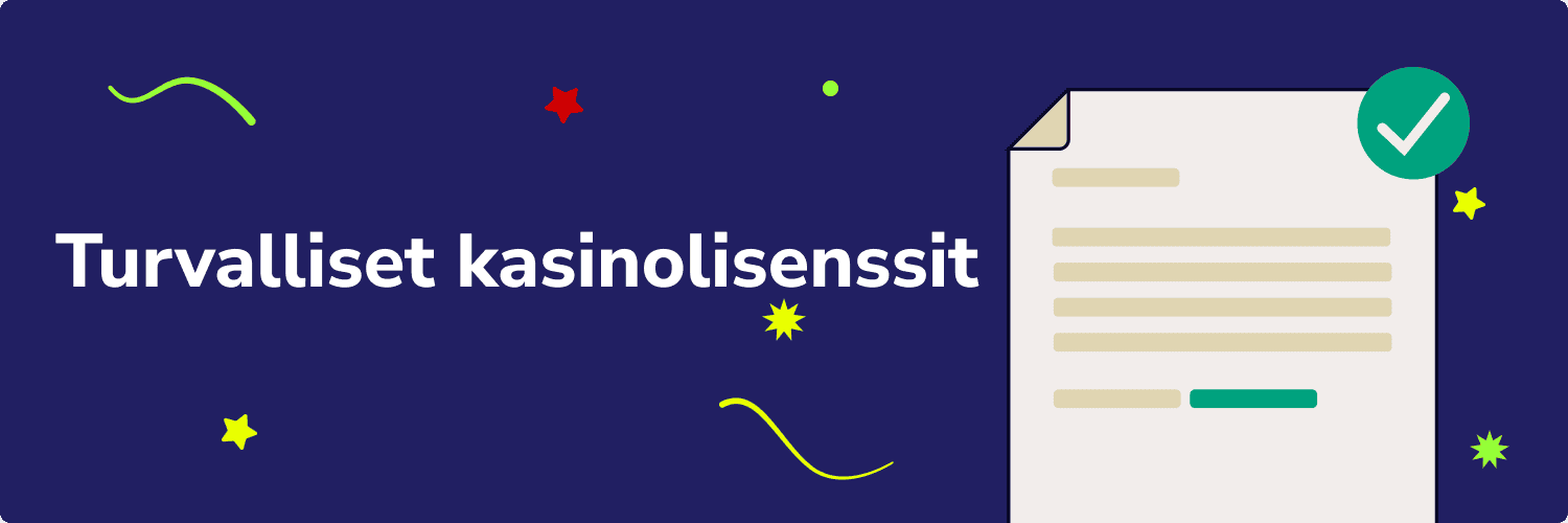 Turvalliset kasinolisenssit ulkomaalaisilla nettikasinoilla