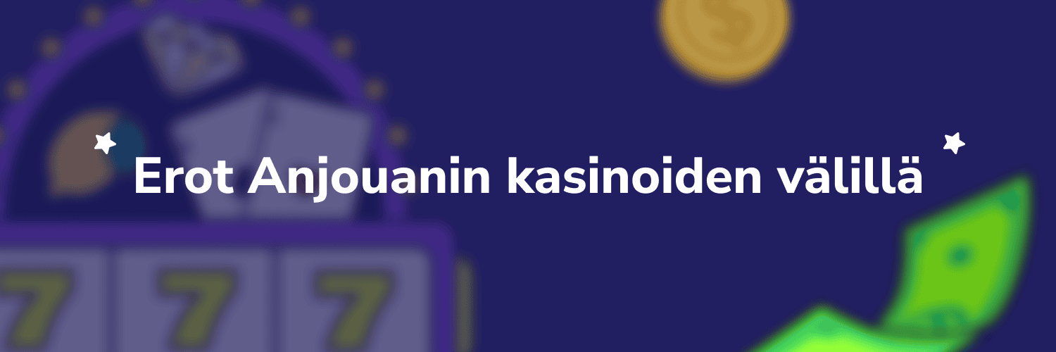 Erot Anjouanin kasinoiden välillä