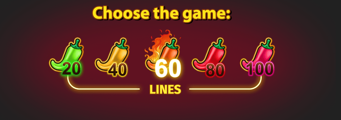 Burning Chilli X symbols