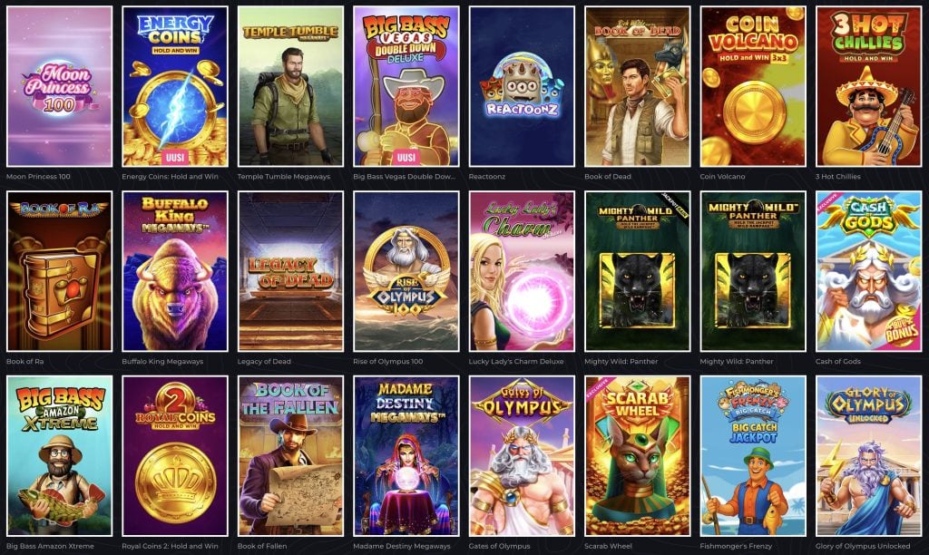 Lunubet Casino - kolikkopelit