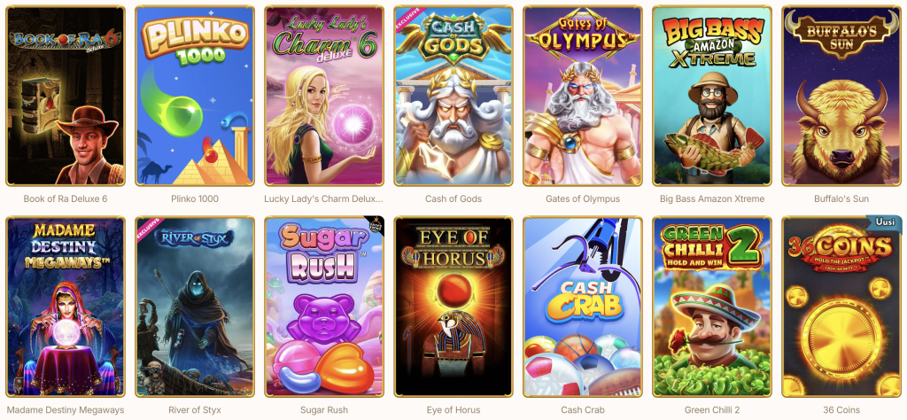 Bethall casino Kolikkopelit