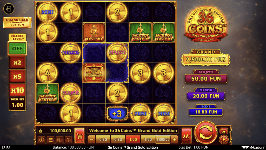 36 Coins Grand Gold Edition demo