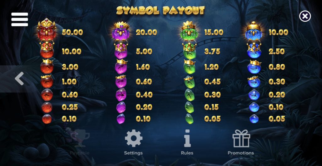 Pirots 2 Symbolit