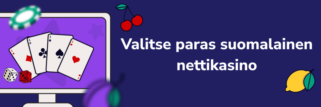 Valitse paras suomalainen nettikasino
