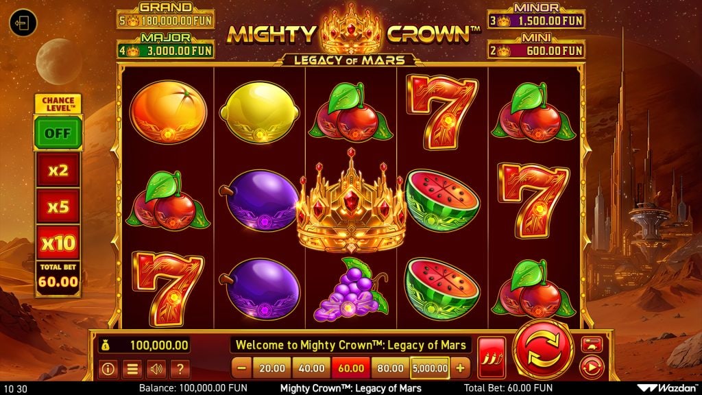 Mighty Crown Legacy of Mars demo