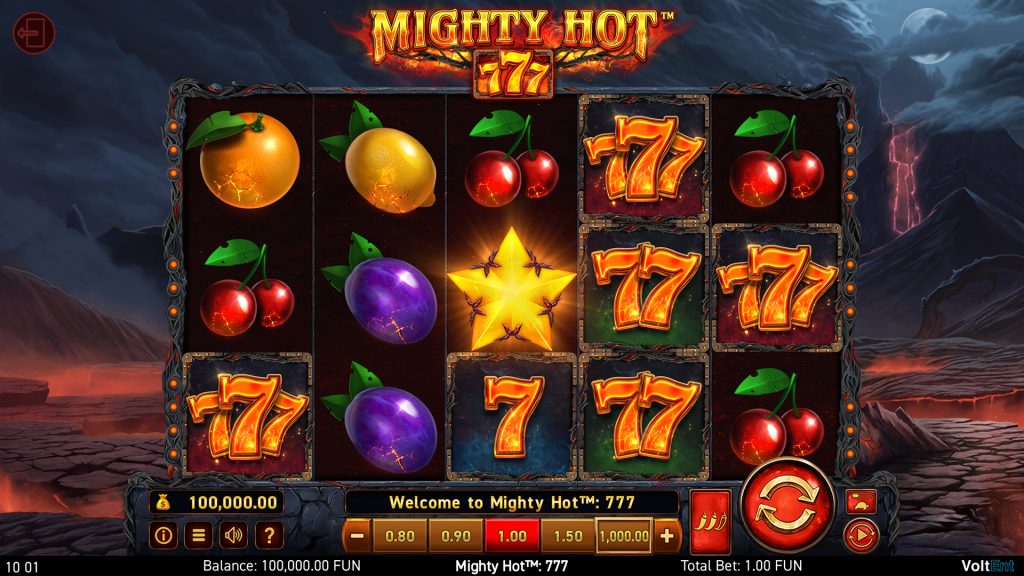 Mighty Hot 777 demo