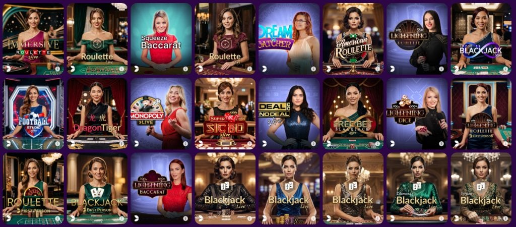 Fantasino livepelit