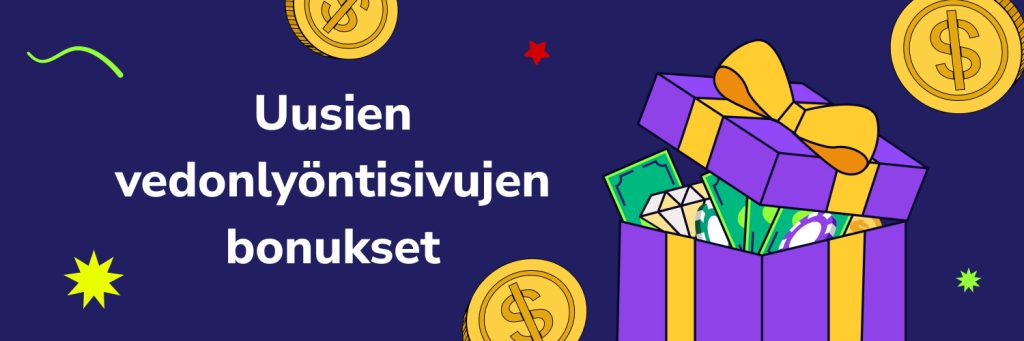 Uusien vedonlyöntisivujen bonukset