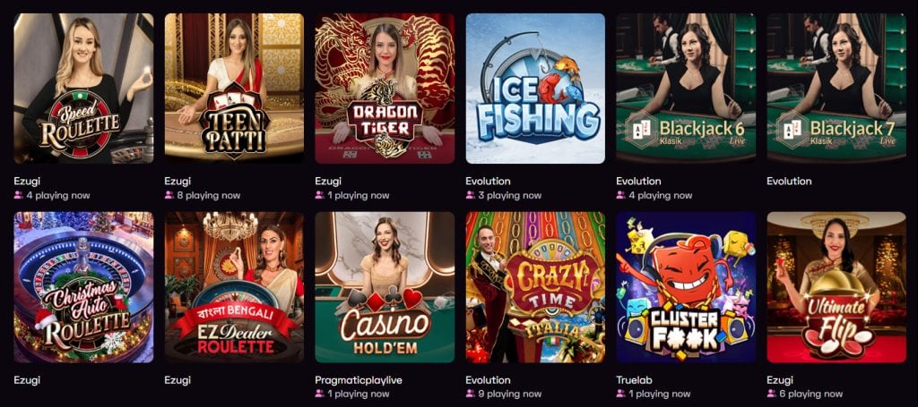 Lussurio livepelit